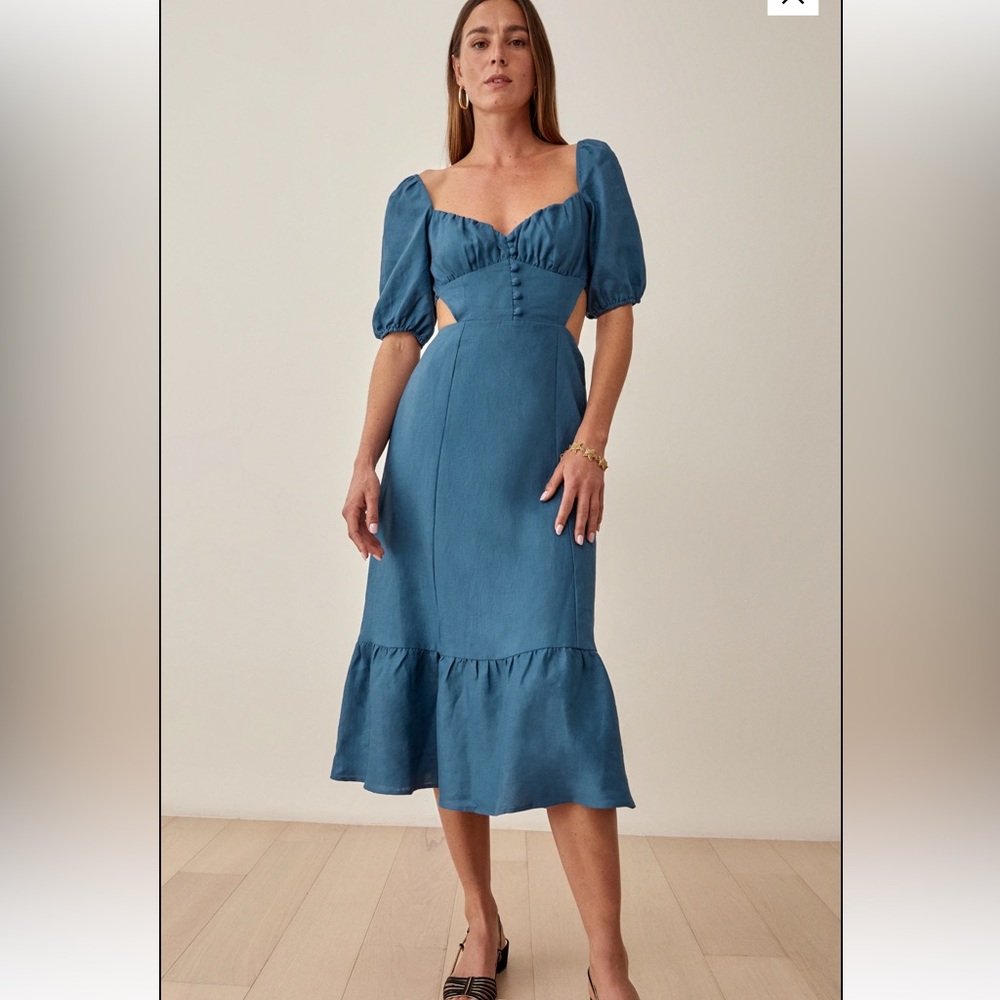 Reformation Maryam linen dress